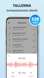 Sanelin Plus - Ääninauhuri screenshot