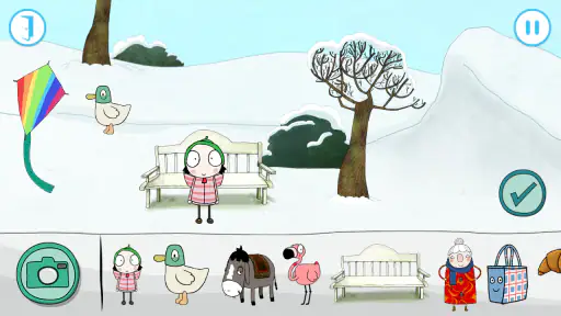 Sarah & Duck - Day at the Park screenshot