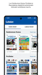 Satakunnan Kansa Länsi-Suomi screenshot
