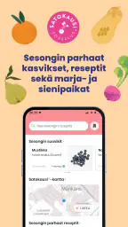 Satokausi®-sovellus screenshot