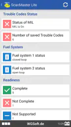 ScanMaster for ELM327 OBD-2 screenshot