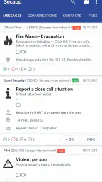 Secapp screenshot