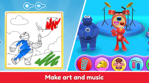 Sesame Street Games Club screenshot