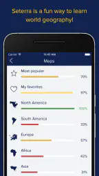 Seterra Geography screenshot