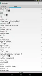 Setlist Helper and Song Book screenshot