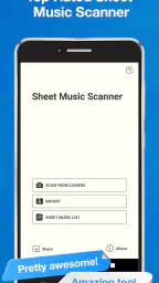 Sheet Music Scanner & Reader screenshot