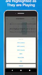 Sheet Music Scanner & Reader screenshot