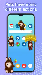 Shimeji Pet On Screen screenshot