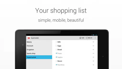 Shopping List screenshot