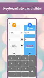 Shopping Unit Price Calculator screenshot
