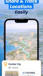 Sijainnin tallennus - Jaa GPS screenshot