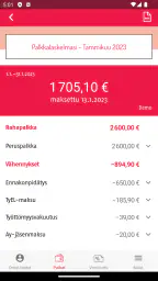 Simo — palkkalaskelma Sillasta screenshot