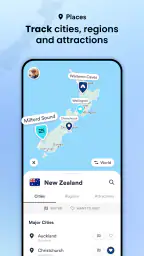 Skratch: Travel Map & eSIM screenshot