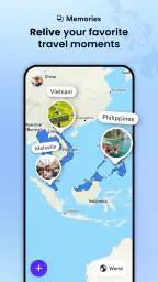 Skratch: Travel Map & eSIM screenshot