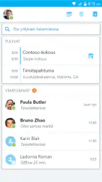 Skype for Business for Android screenshot