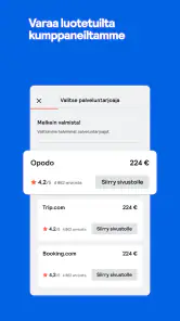Skyscanner – lennot, hotellit screenshot