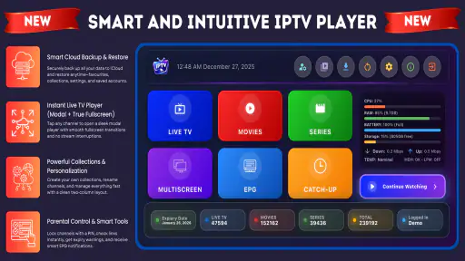 Smart IPTV Stream screenshot