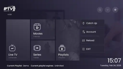 Smarter IPTV Pro screenshot