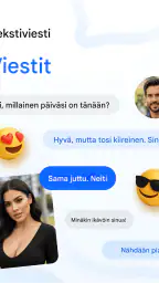 SMS-viestit-sovellus screenshot