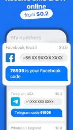 SMS Virtual - Receive SMS screenshot