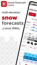 Snow-Forecast.com Weather Maps screenshot
