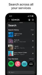 Sonos screenshot