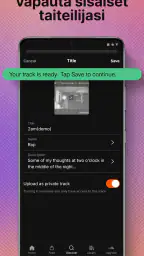 SoundCloud: musiikki & ääni screenshot