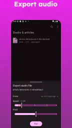 Speech Central: Text to Speech screenshot