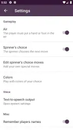 Spinner screenshot