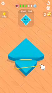 Sponge Art: Shape Puzzle screenshot