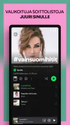 Spotify: musiikki ja podcastit screenshot