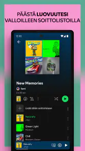 Spotify: musiikki ja podcastit screenshot