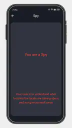Spy - a game for a company screenshot