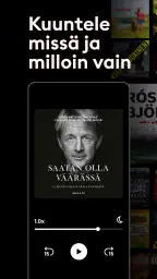 Storytel – äänikirjat & kirjat screenshot