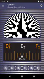 Strobe Tuner Pro kitaraviritin screenshot