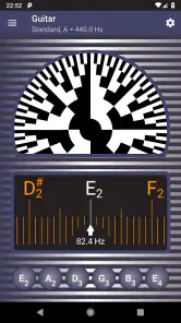 Strobe Tuner Pro kitaraviritin screenshot