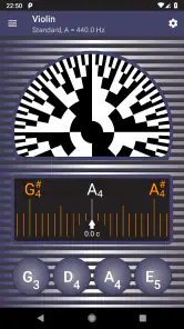 Strobe Tuner Pro kitaraviritin screenshot