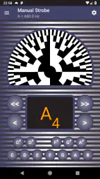Strobe Tuner Pro kitaraviritin screenshot