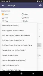 Strobe Tuner Pro kitaraviritin screenshot