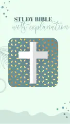 Study Bible with explanation screenshot