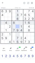 Sudoku - klassiset pulmapelit screenshot