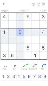 Sudoku - klassiset pulmapelit screenshot