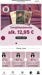 Suomalainen Kirjakauppa screenshot