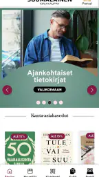 Suomalainen Kirjakauppa screenshot