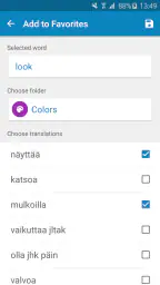 Suomi-Englanti Sanakirja screenshot