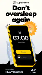 SuperAlarm - Alarm Clock screenshot
