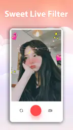 Sweet Live Filter Face Camera screenshot