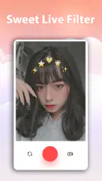 Sweet Live Filter Face Camera screenshot