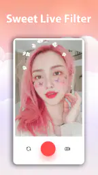 Sweet Live Filter Face Camera screenshot