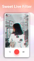 Sweet Live Filter Face Camera screenshot